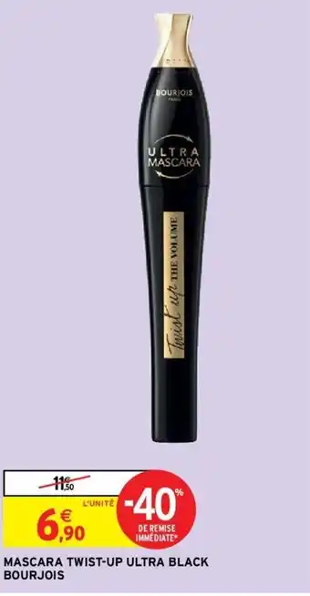 Mascara Twist-U Black Bourjois
