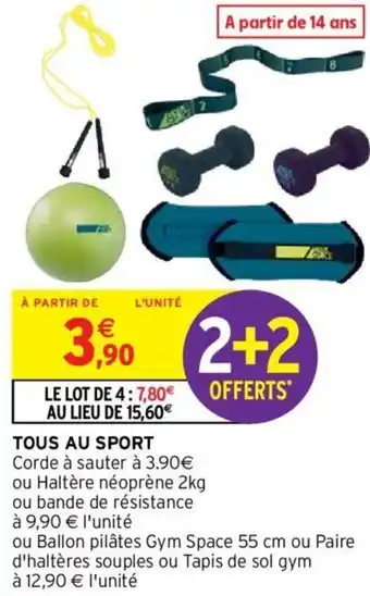 Intermarché Tous au sport offre