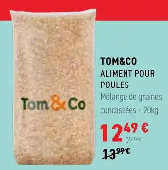 Tom&Co TOM&CO aliment pour poules offre