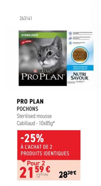 Tom&Co Pro plan pochons offre
