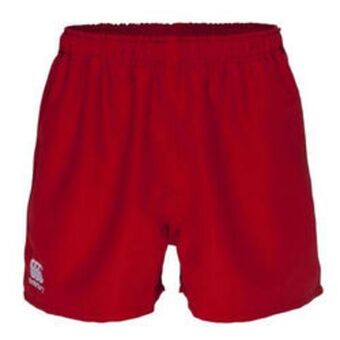 Decathlon Short de rugby rouge enfant canterbury based offre