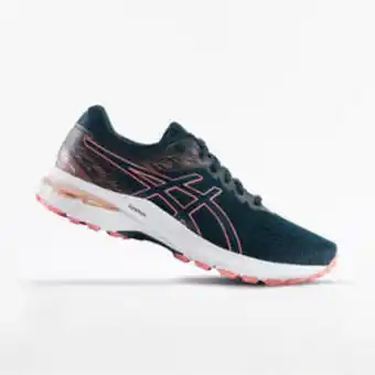 Promo Chaussures de running femme asics gel glyde 3 noir rose chez Decathlon