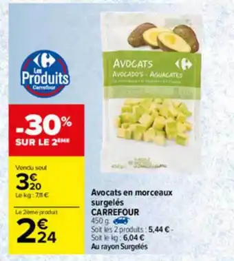 Carrefour Avocats En Morceaux offre