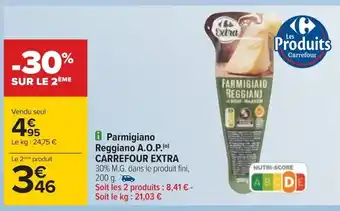 Carrefour Parmigiano Reggiano A.O.P. Carrefour Extra offre