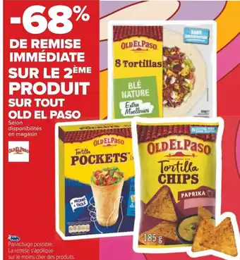 Carrefour Sur Tout Old el Paso offre