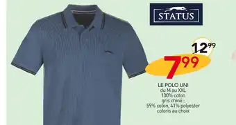 Stokomani Status le polo uni offre