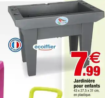 Bazarland Ecoiffier jardinière pour enfants offre