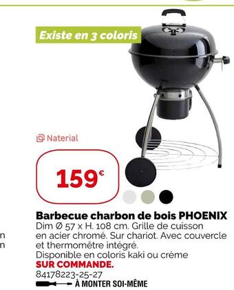 Weldom Barbecue charbon de bois offre