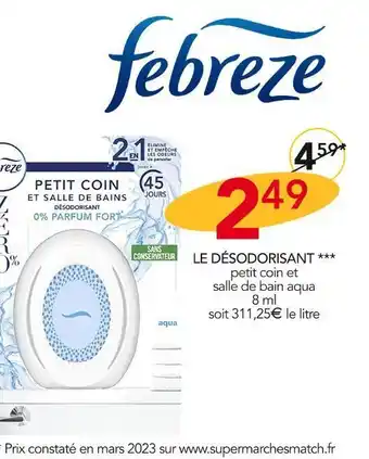 Febreze le désodorisant ***