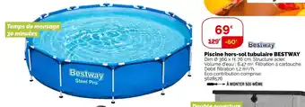 Weldom Bestway piscine hors-sol tubulaire offre