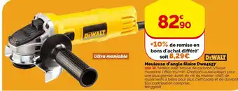 Weldom Dewal meuleuse d’angle filaire dwe4157 offre