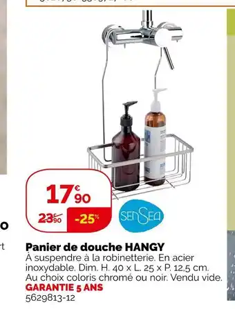 Weldom Panier de douche hangy offre