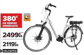 Carrefour Velo6ped vélo de ville avec assistance électrique offre