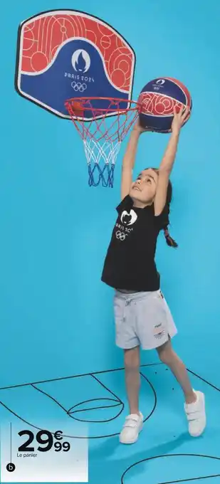 Carrefour Panier de basket jo paris paris2024 offre