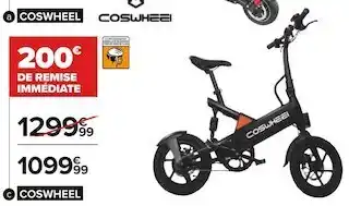 Carrefour Vélo de ville avec assistance électrique offre