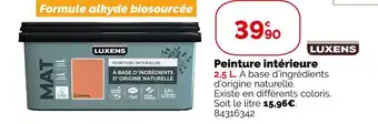 Weldom Luxens peinture intérieure offre