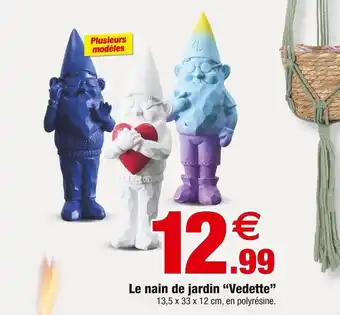 Bazarland Le nain de jardin “vedette” offre
