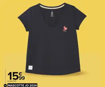 Carrefour Tee-shirt mascotte olympique offre