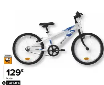 Carrefour Toplife vélo vtt 20' offre