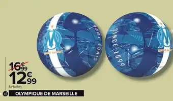 Ballon de football olympique de marseille