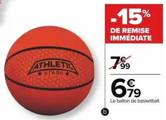 Carrefour Ballon de basketball offre