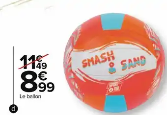 Carrefour Ballon de volleyball offre