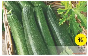 Carrefour Market Courgette offre