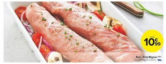 Carrefour Market Porc : filet mignon offre
