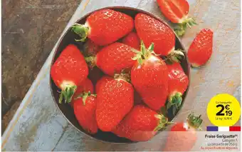 Fraise gariguette