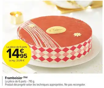 Carrefour Market Framboisier offre