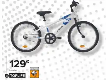 Carrefour Toplife vélo vtt 20 offre