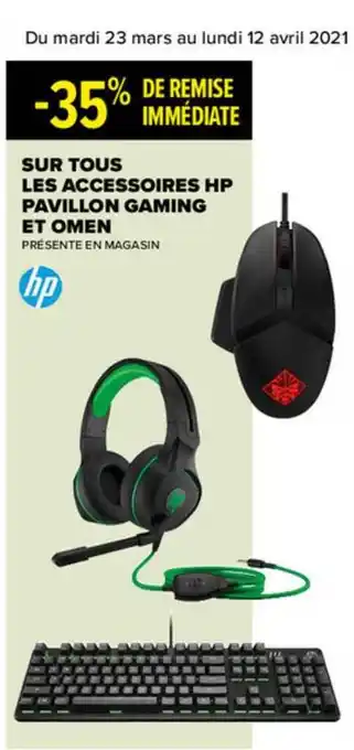 Carrefour Accessoires Hp Pavillon Gaming Et Omen offre
