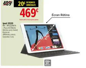 Carrefour Ipad 2020 offre