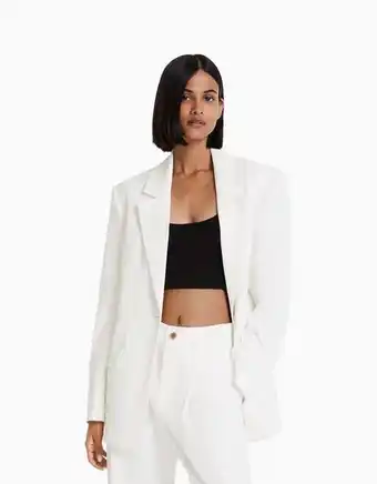 Blazer tailoring loose fit coupe féminine