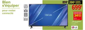 Carrefour Téléviseur Led 4k Lg offre