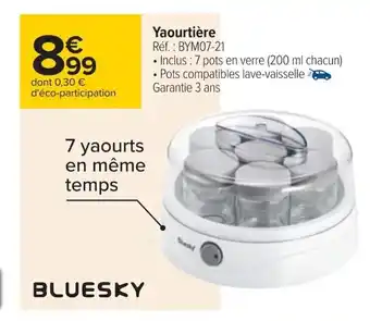 Carrefour Yaourtiere offre