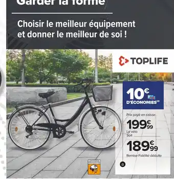 Carrefour Vélo City 40 offre