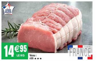 Cora x Carrefour Veau : Rôti offre