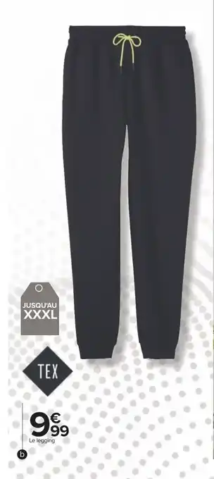Carrefour Legging Sport Homme offre