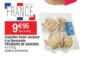 Coquilles Saint-jacques Ă La Normande PĂȘcheurs De Saveurs