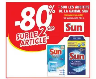 Cora x Carrefour Les Additifs De La Gamme Sun offre