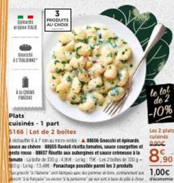 Thiriet Plats Cuisinés - 1 Part offre