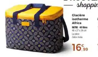 Thiriet Glaciere Isotherme Africa offre