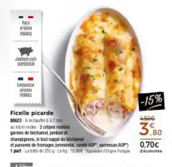 Thiriet Ficelle Picarde offre
