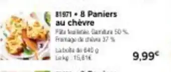 Thiriet 8 Paniers Au Chevre offre