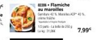 Thiriet Flamiche Au Maroilles offre
