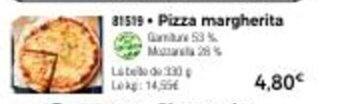 Thiriet Pizza Margherita offre