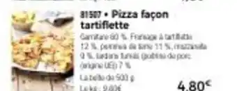 Thiriet Pizza Facon Tartiflette offre