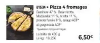 Thiriet Pizza 4 Fromages offre