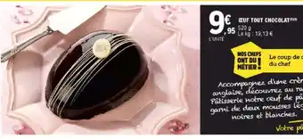 E.Leclerc Œuf tout Chocolat offre